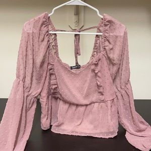 Purple blouse